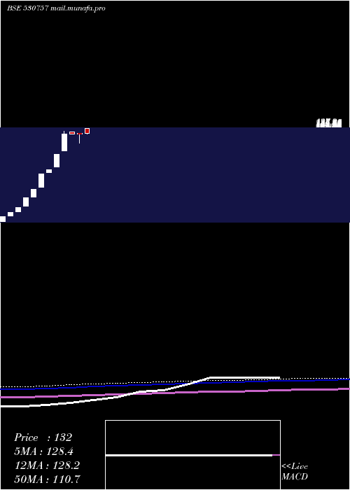  monthly chart ShentraconChemicals