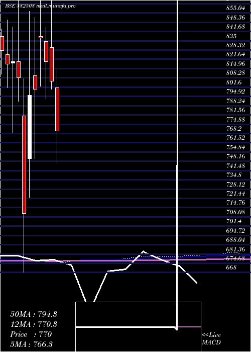  monthly chart Rajapamills