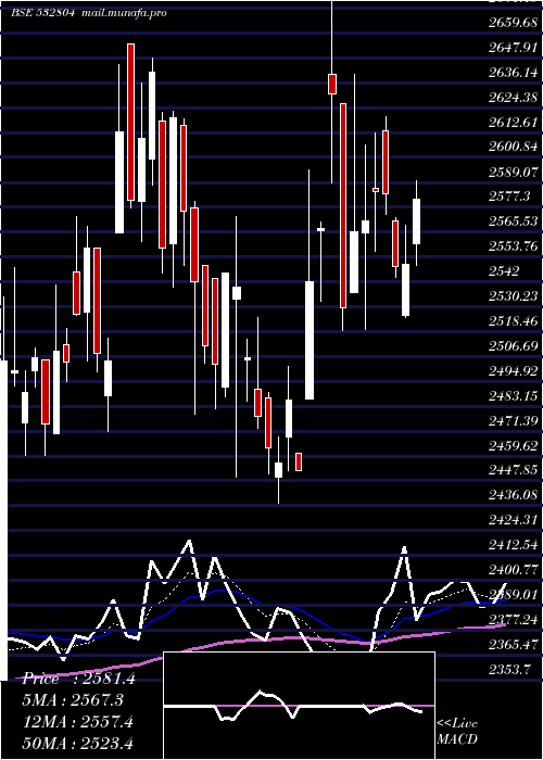  Daily chart Technocraft
