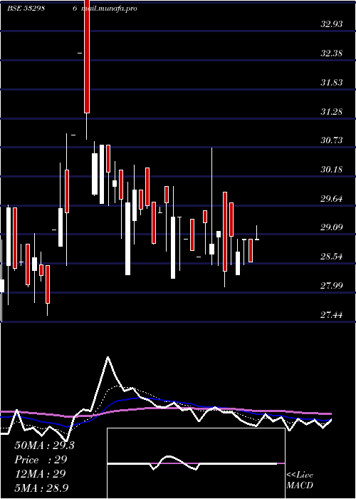 Daily chart NirajCement