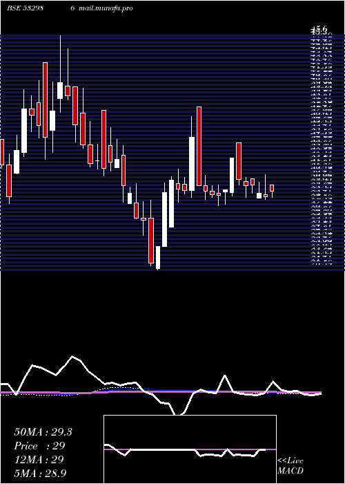  weekly chart NirajCement