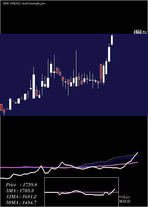  weekly chart WelspunInv