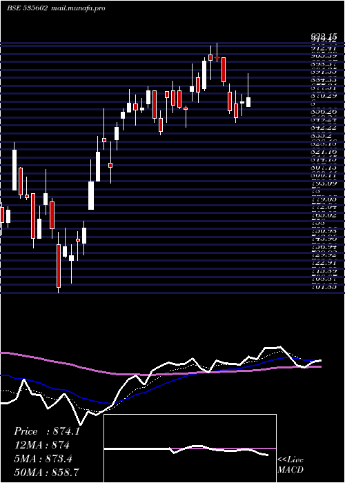  Daily chart ShardaMotor
