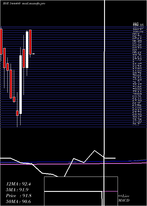  monthly chart PatelChem