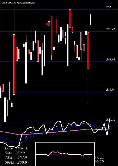  Daily chart M50Etf