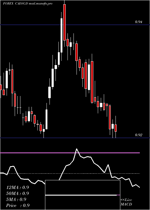  Daily chart CanadianDollar