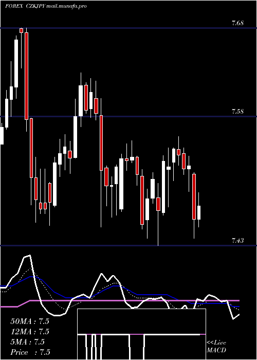  Daily chart CzechKoruna
