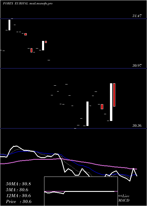  Daily chart EuroDollar