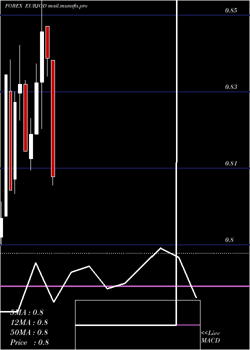  monthly chart EuroDollar