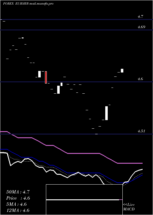  Daily chart EuroDollar