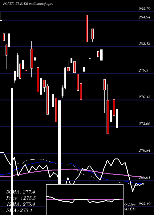  weekly chart EuroDollar