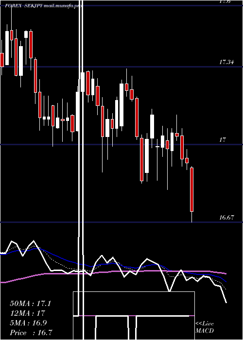  Daily chart SwedishKrona
