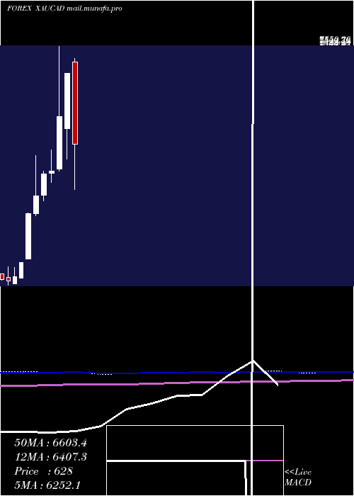  monthly chart GoldCanadian