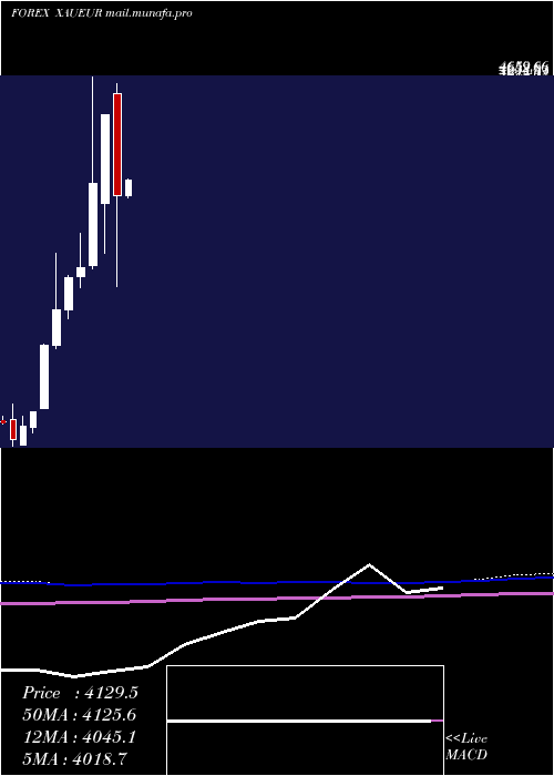  monthly chart GoldEuro