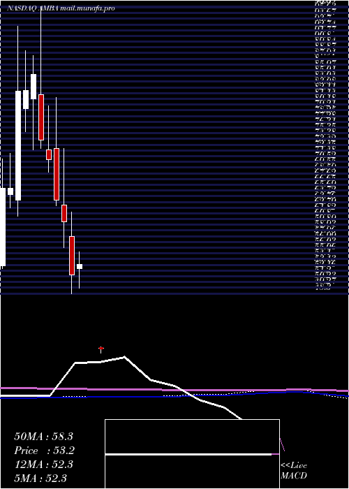  monthly chart AmbarellaInc