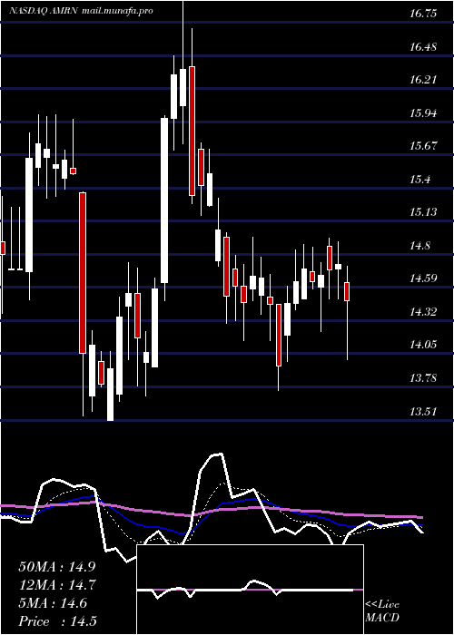  Daily chart AmarinCorporation