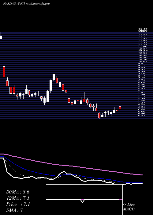  Daily chart AngiHomeservices