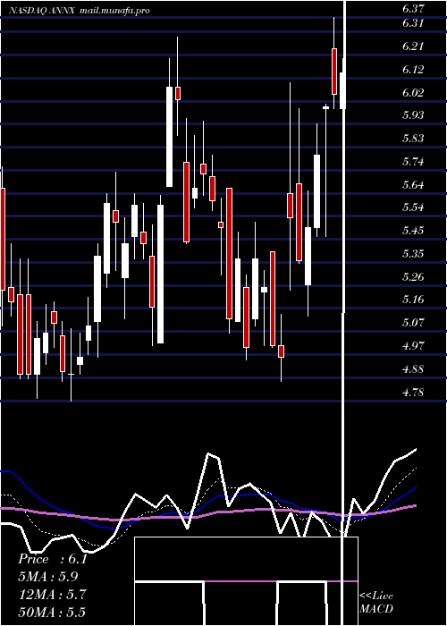  Daily chart AnnexonInc