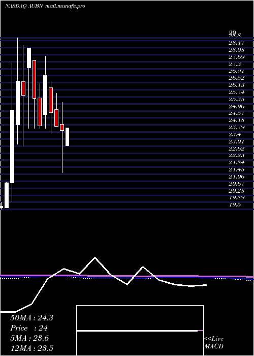  monthly chart AuburnNational