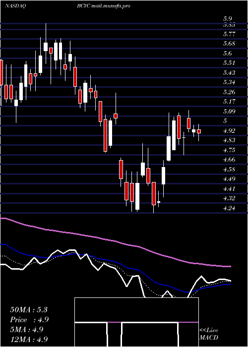  Daily chart BicycleTherapeutics