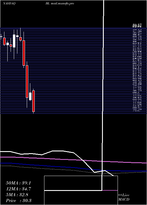  monthly chart BlacklineInc