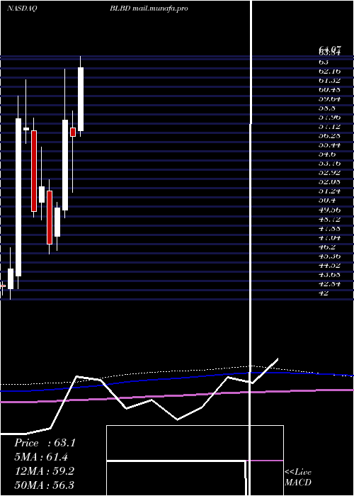  monthly chart BlueBird