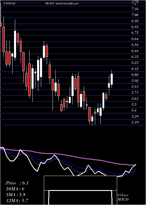  Daily chart BloominBrands