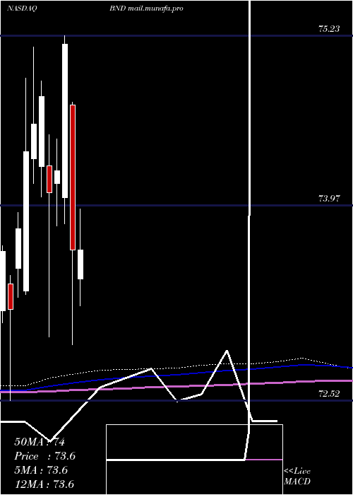  monthly chart VanguardTotal