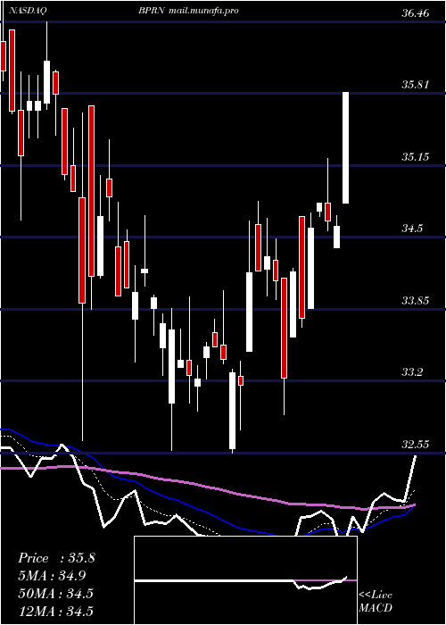  Daily chart BankPrinceton