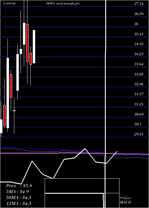  monthly chart BankPrinceton