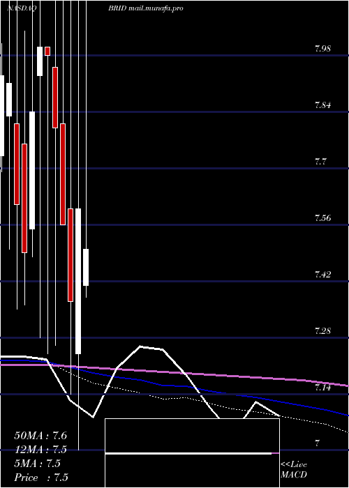  monthly chart BridgfordFoods