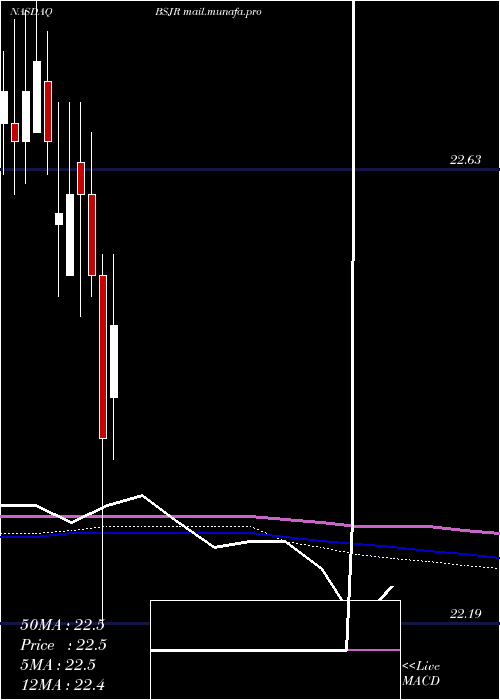  monthly chart InvescoBs