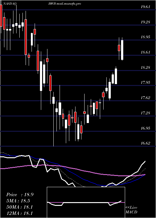  Daily chart BridgewaterBancshares