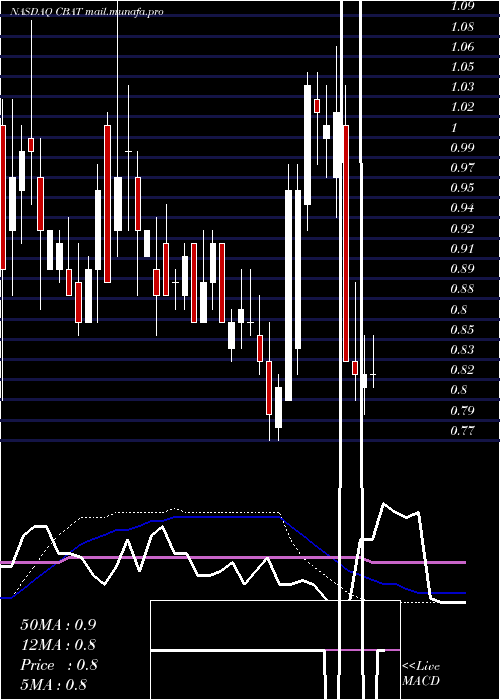  weekly chart CbakEnergy