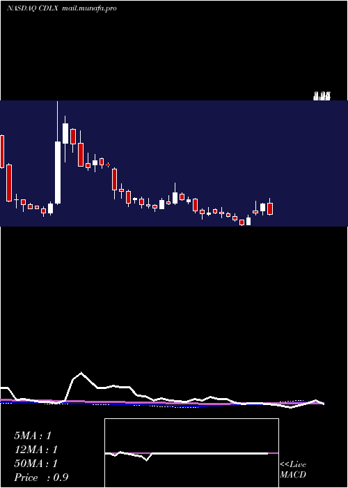  weekly chart CardlyticsInc