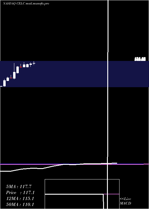  monthly chart CelcuityInc