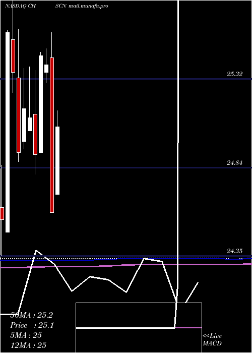  monthly chart ChsInc