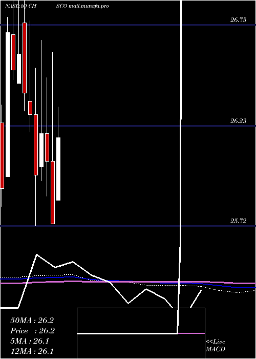  monthly chart ChsInc
