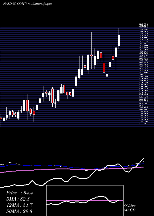  weekly chart CohuInc