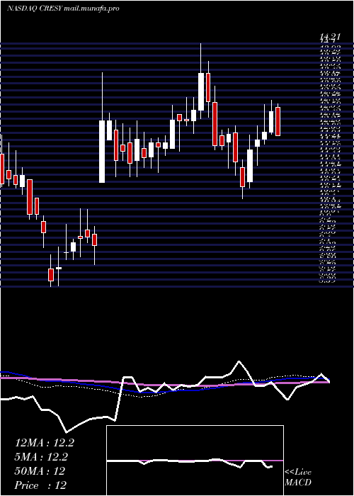  weekly chart CresudS