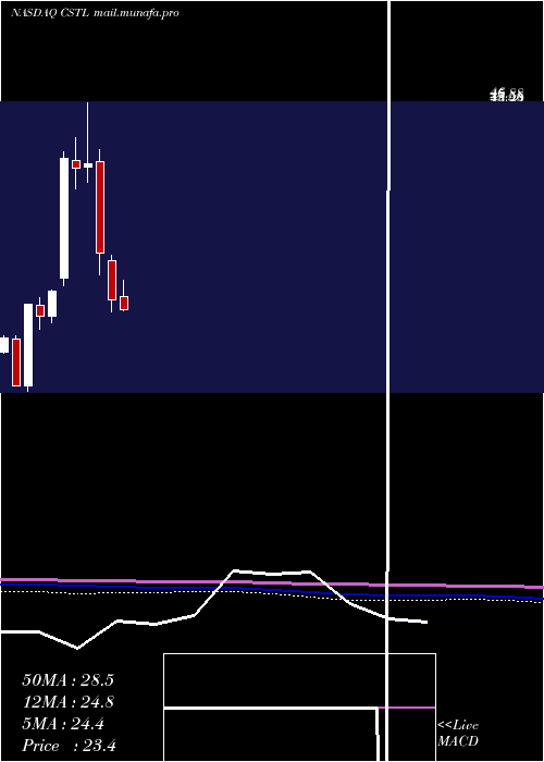 monthly chart CastleBiosciences