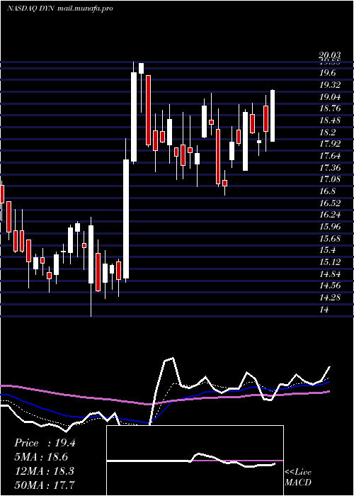  Daily chart DyneTherapeutics