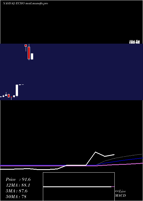  monthly chart EchoGlobal