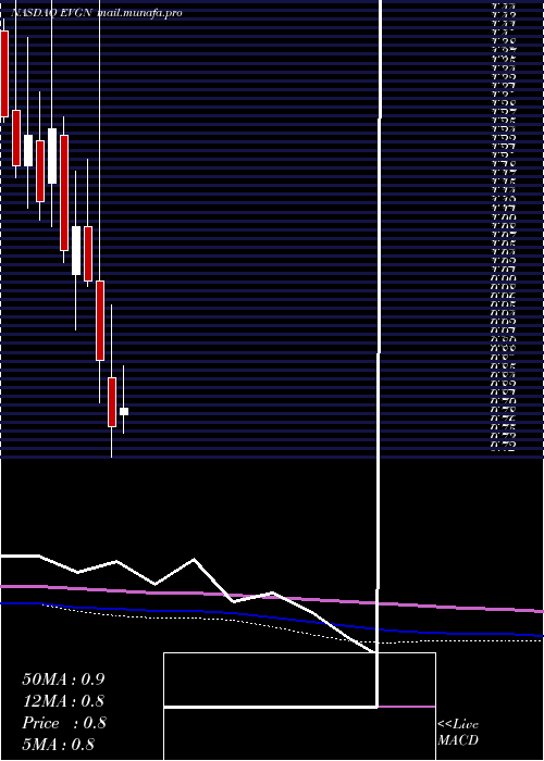  monthly chart Evogene