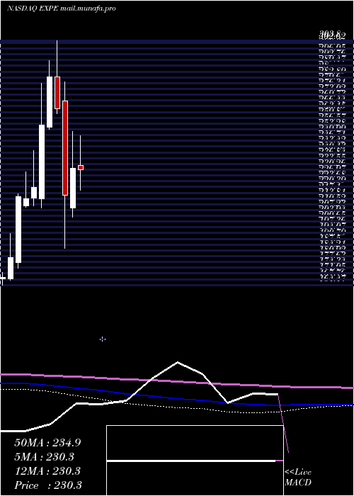  monthly chart ExpediaGroup