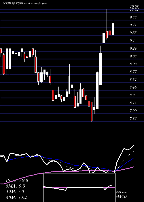 Daily chart FirstGuaranty