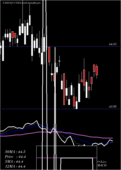  Daily chart IsharesGnma