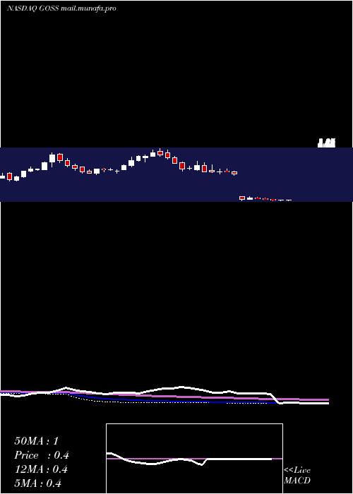  weekly chart GossamerBio