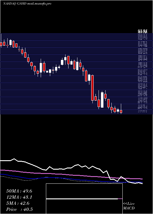  weekly chart GooseheadInsurance