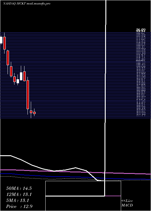  monthly chart HackettGroup